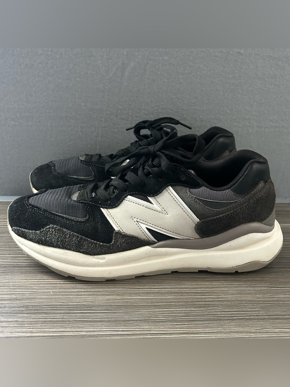 New Balance 57/40 "Black Magnet" Men's Size 13D Black/gray/white M5740PSH